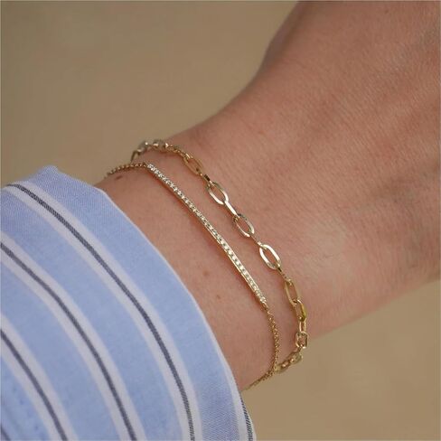 16.5FT 18K Gold Plated Paperclip Chains Roll, 4.3mm Gold Stainless Steel Textured Paperclip Link Chains Spool Bulk for Jewelry Making in Saudi Arabia