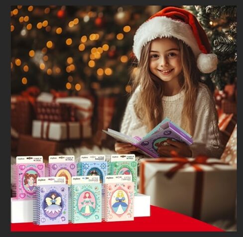 MiDeer Fashion Design Sketchbook with Watercolor Painting, Princess Dress-up Activity Book with Stencils and Stickers, Make-Up Fashion Designer Kits for Kids 5 6 7 (Lady Tea Party) in Saudi Arabia