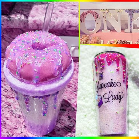 LIKETURE Fake Sprinkles 180G Non-edible Polymer Clay Sprinkles Fake Candy Sprinkles Slime Sprinkles Faux Sprinkles for Resin Slime Add Ins Plastic Sprinkle Nail Art Shaker Card Filler (Multicolor) in Kuwait