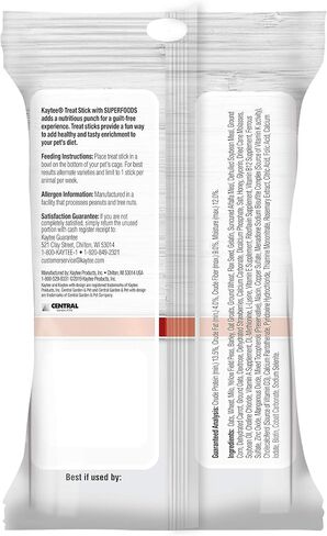 Kaytee Small Animal Treat Stick with Superfoods, Strawberry & Flax Seed, 5.5 oz in Saudi Arabia