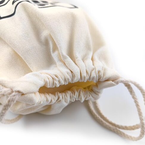 LANBAIHE You've Been Ducked | Rubber Duck Drawstring Bag | Duck Duck Bag | Reusable Rubber Duck Bag | 13 x 10 inches | Great Gift for Any Duck Enthusiast | Rubber Duck Bag, Off White in Kuwait