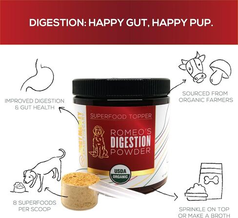 Organic Lions Mane Mushroom Powder for Dogs & Cats – Support Cognition – USDA Organic Fruiting Body Extract, 45 Servings in a Resealable Jar in Saudi Arabia