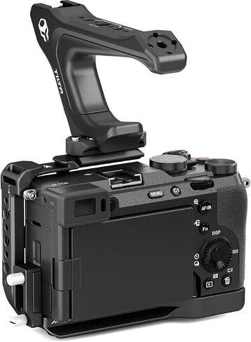 Tilta Base Kit for a7C II / a7C R | Includes: Full Camera Cage | LWS Baseplate | NATO Top Handle | 15mm rods | 18mm NATO Rail Attachment (Black) in Kuwait