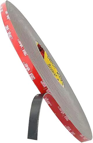3M Heavy Duty Double Sided Tape,15.6FT Length, 1/4 Inch Width for Indoor Outdoor, LED Strip Lights, Automotive Trim & Home Office Décor, Waterproof & Industrial Grade, Made with of 3M VHB Tape in Saudi Arabia