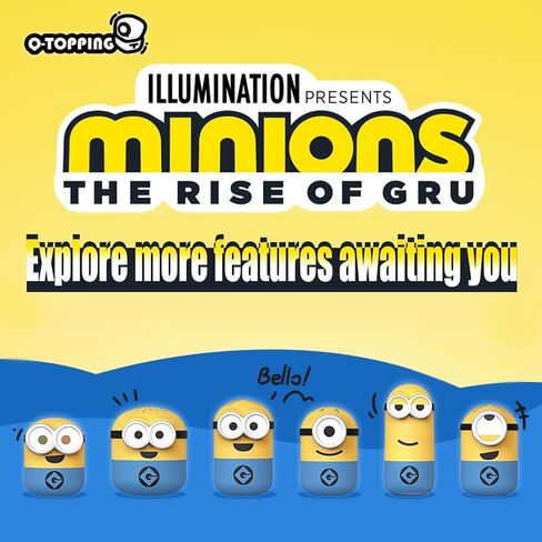 Minions Blind Box Action Figures 1 Pcs, Mini Collectible Stacking Toys for Home Decor Desk Accessories, Despicable Me Gifts for Adults & Kids Age 3+, Q-Topping Classic Series, 1 Blind Bag in Saudi Arabia