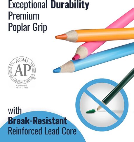 72 Pack Coloring Pencils, Colored Pencils for Adult Coloring Books with Soft Oil-Based Cores, Color Pencil Set for Sketching Blending Layering, Art Supplies for Kids Teens Adults Beginners Artists in Saudi Arabia