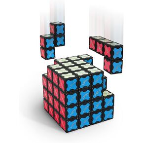 TOSY Magnet Cube 4x4 - 560 Magnets, 8in1 Toy: 4x4 or 3x3 or 2x2 Puzzle Cube, Transformable Fidget Spinner, Infinity Cube, Building Blocks, 2D and 3D Puzzle Game, Glowing Valentine Easter Birthday Gift