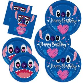 150pcs Winnie Baby Shower Decorations Boys Classic Bear Plates Napkins Boy Paper Disposable Dessert Plates Tableware Set for Newborn Kids Birthday Party Decorations Serves 50 Guests