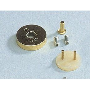 Dollhouse Miniature Sconce Adapter ، Hex ، شمعدانات مزدوجة الأسلاك
