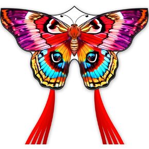 Butterflys for Kids, Beautiful Kite Easy to Fly for Beginners with 328 ft Line & Line Winder, Easy to Fly for Beach Trip and Outdoor Activities (Butterfly Kite Set 2)