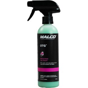 Malco OTG Waterless Car Wash (1 Gal) - 100% Waterless Car Wash Spray/No Water or Bucket Needed/Safe and Effective Cleaning Solution for Cars/Great for On The Go or Regular Use (199401)