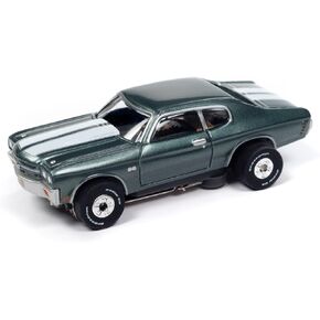 AW Auto World AutoWorld SC409-1 Thunderjet John Wick 1970 Chevy Chevelle Ho Scale Scale Electric Slot Car