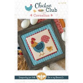 Riley Blake 12 Exquisite It’s Sew Emma Chicken Club Cross Stitch Patterns Bundle by Lori Holt of Bee in My Bonnet, DIY Needle Work Perfect for Quilting, Crafting, Sewing Projects and More…