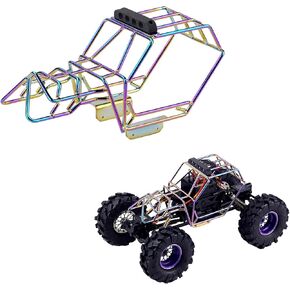 Multicolored Metal Roll Cage Body Shell for Axial AX24 XC-1 1/24 RC Crawler Car Upgrade Parts