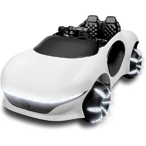 SEALIGHT 12V Kids Ride On Truck Car w/Parent Remote Control, 4 * 380W Motors, 3 Speeds, Emergency Braking, LED Lights, Music & Horn, Kids Electric Vehicles RV for Boy Girl Gift