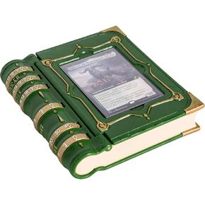 MTG Commander EDH Command Zone/Tray for Magic The Gathering -with Damage, Cast & Life Counters. Store Your Commander Deck's Dice & Tokens Inside (up to 30 Sleeved Cards)- MTG Accessories Gift (Blue)