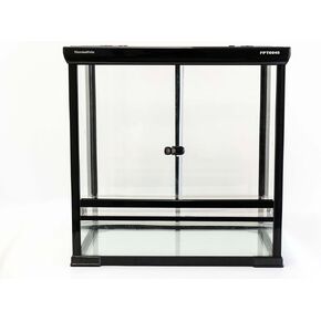 Premium 24x18x24inch Glass Insect Terrarium – NiannianHuhu Detachable Reptile Insect Terrarium Reptile Tank Habitat for Bearded Dragon, Lizard, Snake, Gecko - Model FPT604560