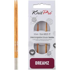 KnitPro Dreamz Interchangeable Needles (Normal) 5" (13cm) | US Size 8 (5mm)
