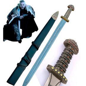 Viking Sword of Ragnar Lothbrok - Vikings Sword of Kings Ironside Sword 40" Inches - Medieval Sword of Viking The Symbol of Kingship-Sword for Gift & Role Play viking gifts for men (Ragnar lothbrok sword)