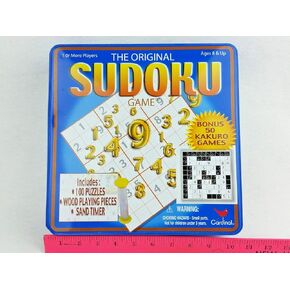 Cardinal Industries Sudoku/Kakuro Deluxe Tin