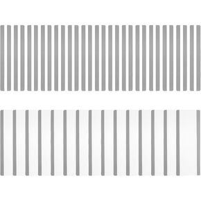 PATIKIL 30Pcs Guided Reading Highlight Strips, 2 Sizes Colored Overlay Highlight Bookmarks, Reading Tracking Rulers Helps with Dyslexia, Gray in Kuwait