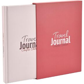 Travel Journal Memories Edition - Vacation Memory Book, Trip Diary, Photo Album, Scrapbook - 136pgs, 15 Trips. Free Photo Corner Stickers. Gift Box Sleeve. Travel Gifts for Her, Men - A5 Green