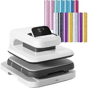 Htvront Auto Heat Press 2 حزمة - حرارة تلقائية اضغط 2 و 15 حزمة 12 "× 10"