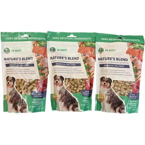 Dr. Marty Nature's Blend Freeze-Dried Raw Dog Food 18 oz, (3 Bags x 6 oz)