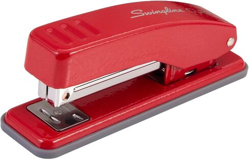 Swingline Stapler, Cub Compact Desktop Stapler, 20 Sheet Capacity, Metal, Rio Red (S701070) in Kuwait
