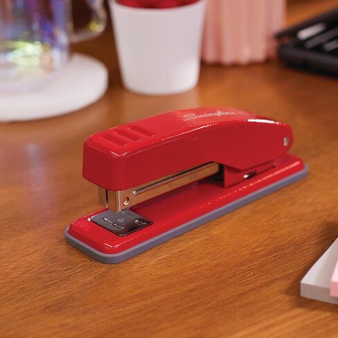 Swingline Stapler, Cub Compact Desktop Stapler, 20 Sheet Capacity, Metal, Rio Red (S701070) in Kuwait