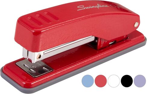 Swingline Stapler, Cub Compact Desktop Stapler, 20 Sheet Capacity, Metal, Rio Red (S701070) in Kuwait