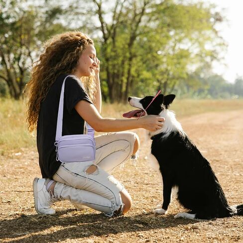 Treat Pouch for Dog Training,Dog Treat Pouch - Dog Treat Bags Training Pouch,Treat Pouches for Pet Training Waist Belt,Dog Waist Bag Black in Saudi Arabia