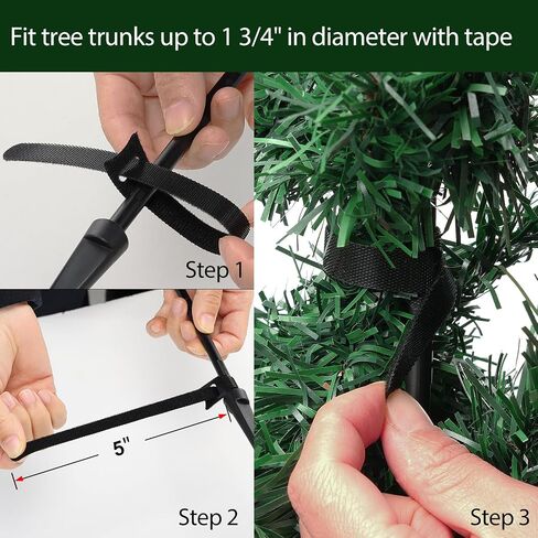 Lightweight Christmas Tree Topper Holder 3 Pack, Black Grinch Angle Star Tree Topper Stabilizer，Fits All Clip on Tree Toppers in Saudi Arabia