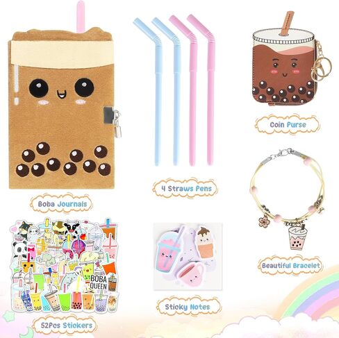 Primo Lines DIY Journal Kit for Girls ، Gifts for Tween & Teen Girls Birthdy Stationery Stize for 8 9 10 11 12 13 14 year in Kuwait