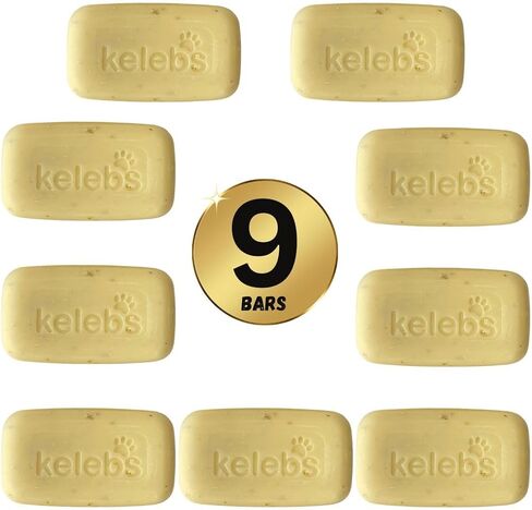 Deshedding Dog Shampoo Bar for Shedding Control, Natural Ingredients with Coconut Oil & Shea Butter | No Plastic Waste, Vegan, 3 Bars in Saudi Arabia