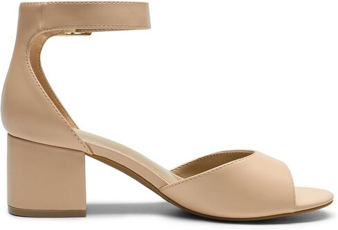 DREAM PAIRS Womens Chunkle Low Heel Pump Ankle Strap Dress Sandal,Size 7.5,Matte nude,CHUNKLE in Saudi Arabia