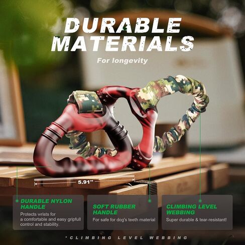 Interactive Dog Toy for Large Breeds - Heavy-Duty Chew Toy with Elastic Rope, Perfect for Tug-of-War and Promoting Positive Chewing Habits in Saudi Arabia