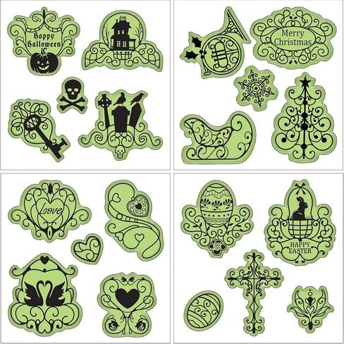 Inkadinkado Stamping Gear Cling Stamps, Cards in Saudi Arabia