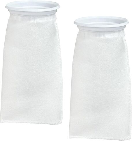 20 Pack 4 Inch Ring Felt Filter Socks 200 μm, Aquarium Felt Filter Bags, Aquarium Filter Sock 3D Felt Design Filter Sock, Aquarium Filter Bags for Saltwater, 4 Inch Ring by 10.4 Inch Long in Saudi Arabia