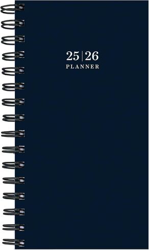 TF Publishing July 2025 - June 2026 Floral Medley Small Small Monthly Planner - 12 شهرًا مخططًا أكاديميًا 2025-2026 مع غطاء متين وورق غير مصقول سميك وربط الأسلاك - 3.5 في × 6.5 في in Kuwait