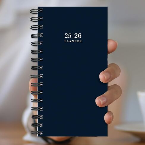 TF Publishing July 2025 - June 2026 Floral Medley Small Small Monthly Planner - 12 شهرًا مخططًا أكاديميًا 2025-2026 مع غطاء متين وورق غير مصقول سميك وربط الأسلاك - 3.5 في × 6.5 في in Kuwait