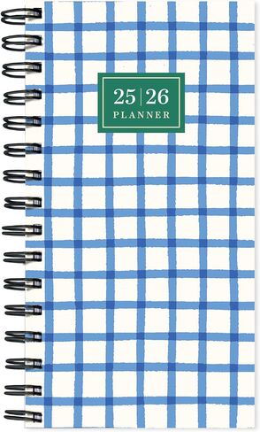 TF Publishing July 2025 - June 2026 Floral Medley Small Small Monthly Planner - 12 شهرًا مخططًا أكاديميًا 2025-2026 مع غطاء متين وورق غير مصقول سميك وربط الأسلاك - 3.5 في × 6.5 في in Kuwait