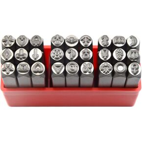 WKS TOOL 925 Steel Stamp Sterling Silver Purity Metal Marking Jewelry Stamping Tool (925 Silver Jewelry Stamps)