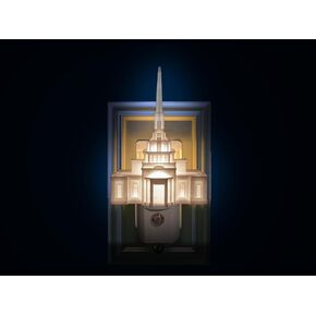 Billings Montana LDS Temple Night Light (Plug-in, LED)
