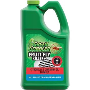 Green Gobbler Fruit Fly Goodbye Gel Drain Treatment | Drain Fly Killer | Fruit Fly Killer | Drain Flies Treatment | Fruit Flies Treatment | Drain Fly & Fruit Fly Eliminator (1 Gallon)