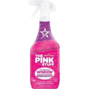 Stardrops - The Pink Stuff - The Miracle Window & Glass Cleaner with Rose Vinegar 3-Pack Bundle (3 Window & Glass Cleaner)