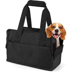 Dog Carrying Bag, Dog Purse Carrier for Small Dogs Sling Tote, Expandable Soft Pet Dog Carrier Bag for Under 15LB Cat Puppy, Dog Purses for Women Traveling or Gifts for Friends