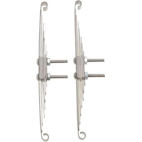 MEUS RACING Steel Unpowered Front Suspension Power Non-Powered/Powered Suspension for 1/14 Tamiya Tractor Trucks (Powered Suspension Plate)