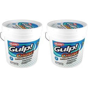 Berkley Gulp! Saltwater Fishing Soft Bait, Color Varies, Bucket Pail