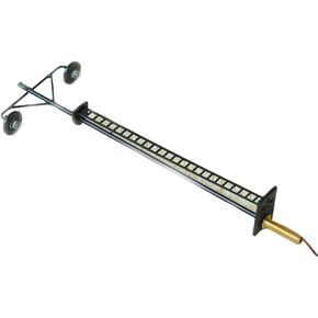 4 Pcs Mini Train Light Model, Miniature Scene LED Yard Light Model with Resistive and Nut, Train Street Station Lamp, Mini Accessories Decorations, as picture show